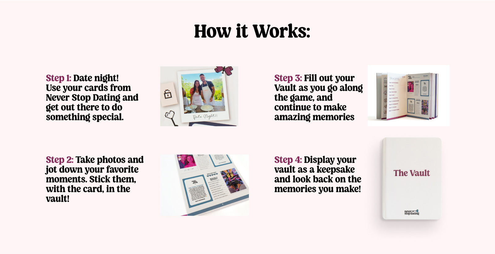 The Vault Keepsake Book